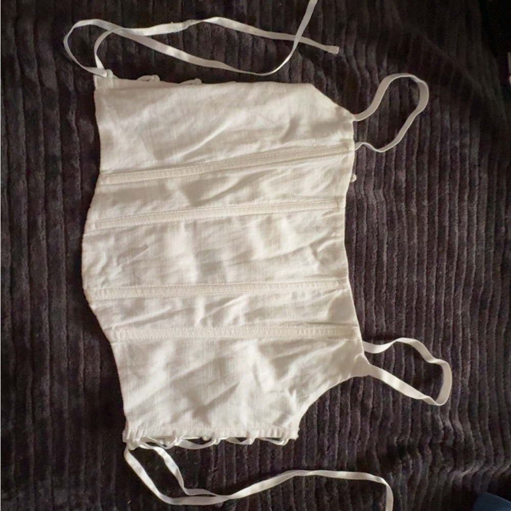 Gilly Hicks White Bandeau Top